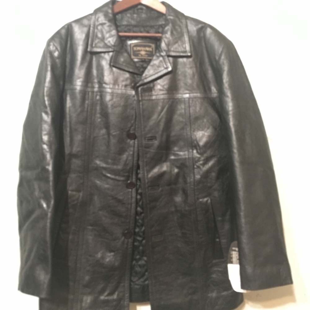 Tomahawk Men leather Jacket